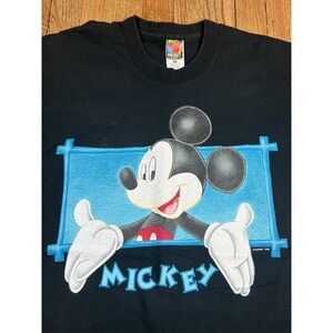 Vintage Disney Mickey Mouse Unlimited T Shirt Single Stitch Men's Size Large